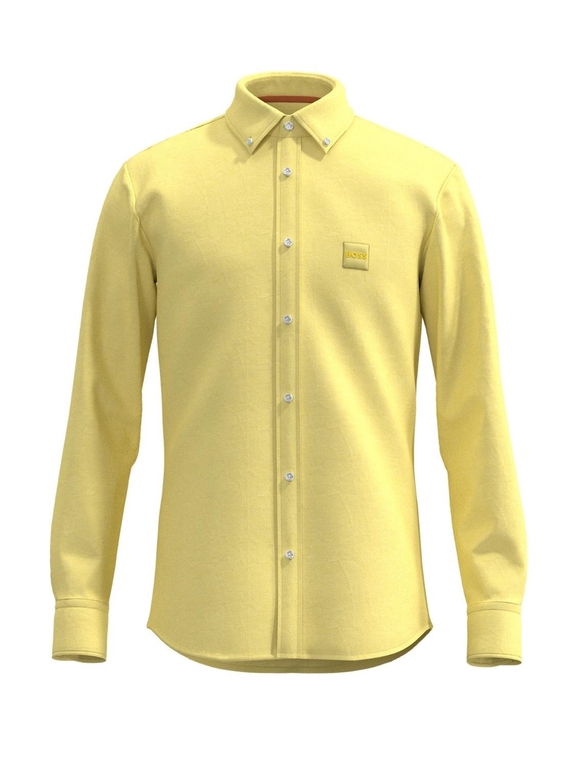 BOSS Casual Mabsoot_2 shirt - Bright Yellow